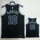 22/23 SA Spurs DEROZAN #10 Black Top Quality Hot Pressing NBA Jersey (Retro Logo)