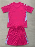 24/25 Celtic Pink Goalkeepe Kids Soccer Jersey
