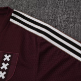 25/26 Ajax 125th Anniversary Edition Maroon Training Short Suit #D2528