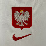2024 Poland Home  Fans Soccer Jersey