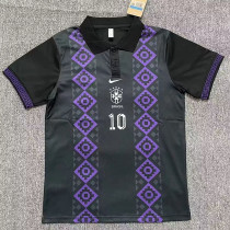 2023 Brazil Black Classic Polo Short Sleeve 2023 Brazil Black Classic Polo Short Sleeve