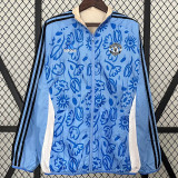24/25  Man Utd Beige & Blue  Double Sided Windbreaker (双面风衣)