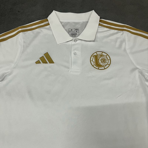 25/26 Tigres White Polo shirts