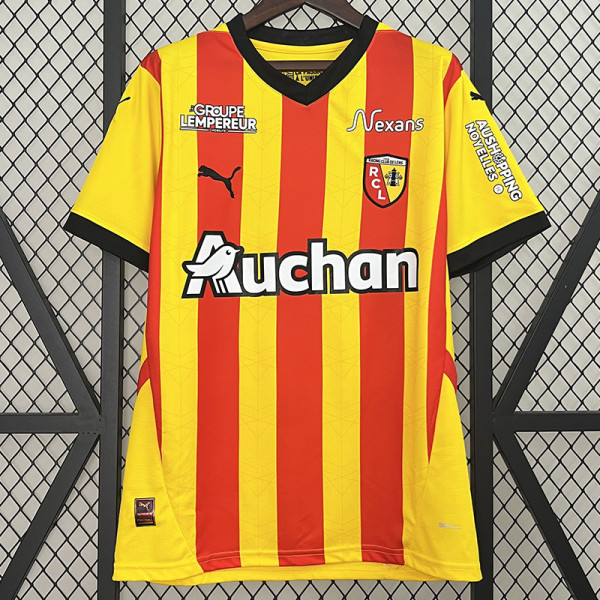 24/25 RC Lens Home Fans Soccer Jersey(Print Sponsor )