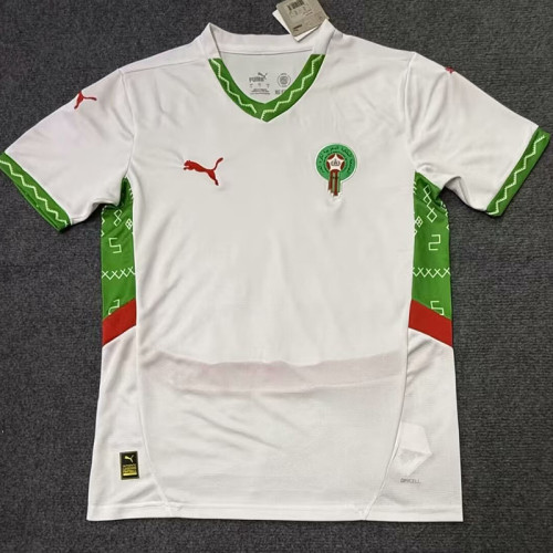 24/25 Morocco Away  Fans Soccer Jersey