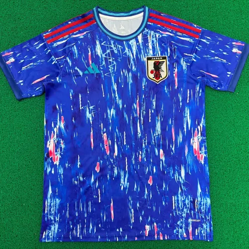 25/26 Japan  Sparkling Edition Blue Fans Soccer Jersey