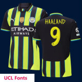 24/25 Man City Away Player Version Soccer Jersey