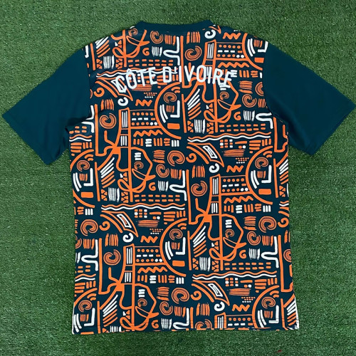 24/25 Cote d'Ivoire Green Training Shirts