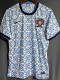 2023 Portugal White Blue Special Edition Training Shirts (花蓝)