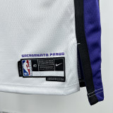 23/24 KINGS SABONIS #11 Whit Home Top Quality Hot Pressing  NBA Jersey