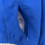 24/25 France White & Blue Double Sided Windbreaker (双面风衣)