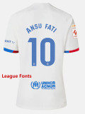 23/24 BAR Away Player Version Soccer Jersey