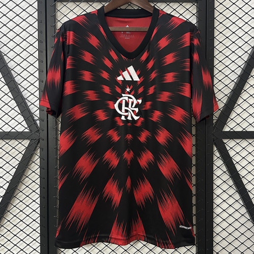 24/26 Flamengo Red Training shirts（圆领）