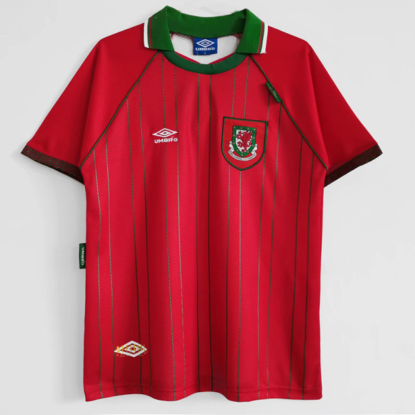 1994/1996  Wales  Home Retro Soccer Jersey