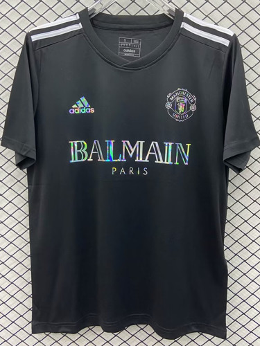 24/25 Man Utd black gradient T-shirt