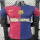 24/25 BAR Home Co branded advertisement  Player Version Soccer Jersey(胸前新广告）