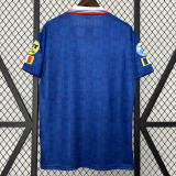 1996 France Home Retro Soccer Jersey(带欧杯臂章）