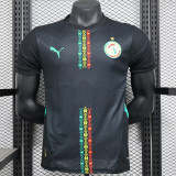 24/25 Senegal Third Player Version Soccer Jersey(中间带花）