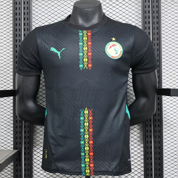 24/25 Senegal Third Player Version Soccer Jersey(中间带花)