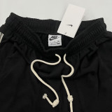 24/25 New NK Black Cotton zipper shorts(M11、口带拉链、全棉)