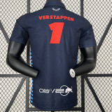 2024 F1 Red Bull #11 Royal Blue Polo Racing Suit (有领1号车)