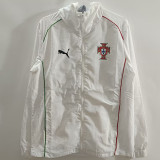 25/26  Portugal  White Hooded Windbreaker