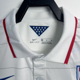 2014 USA Home Retro Soccer Jersey