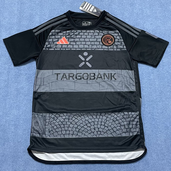 24/25 Düsseldorf Away Fans Soccer Jersey