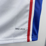 22/23 76ERS MAXEY #0 White Top Quality Hot Pressing NBA Jersey