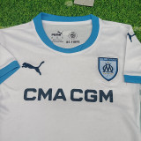24/25 Marseille Home Kids Soccer Jersey