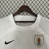 24/25 Uruguay White Special Edition  Fans Soccer Jersey