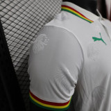 24/25 Senegal White Special Edition Player Version Soccer Jersey（带一星）
