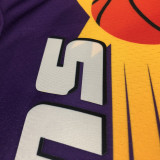 22/23 SUNS AYTON #22 Purple Top Quality Hot Pressing NBA Jersey (Retro Logo)