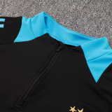 24/25 Argentina Black Half Pull Tracksuit (半拉链)