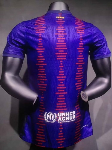 24/25 BAR Blue Special Edition Player Version Soccer Jersey Spotify