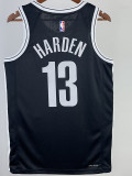 22/23 Nets HARDEN #13 Black Top Quality Hot Pressing NBA Jersey
