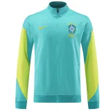 24/25  Brazil  Light Green Jacket Tracksuit