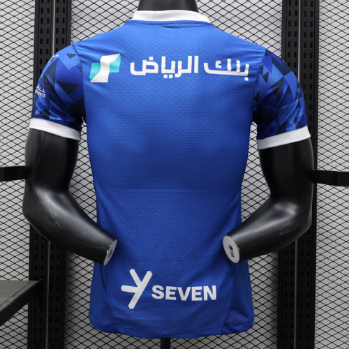 24/25 Al-Hilal Home Player Version Soccer Jersey