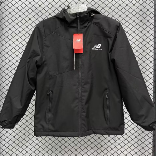 2024 New Balance Black Velvet Windbreaker F8（加绒、连帽）