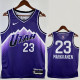 23/24 JAZZ MARKKANEN #23 Purple City Edition Top Quality Hot Pressing NBA Jersey