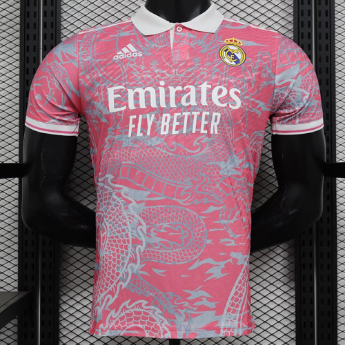 25/26  RMA Pink Dragon Player Version Training Shirts