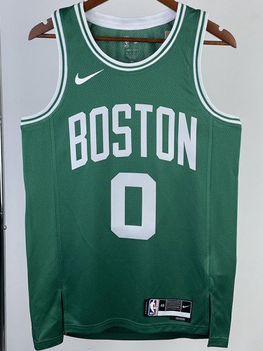 22/23 CELTICS TATUM #0 Green Top Quality Hot Pressing NBA Jersey