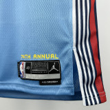 24/25 ALL-STAR DURANT #35 Light  Blue Top Quality Hot Pressing NBA Jersey