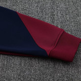 25/26 NK Maroon Jacket Tracksuit #2318枣红色