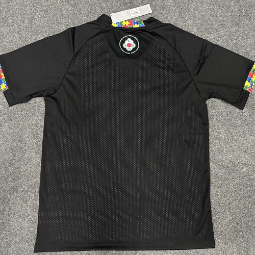 24/25 Vasco da Gama Black Special Edition Fans Soccer Jersey（袖彩色）