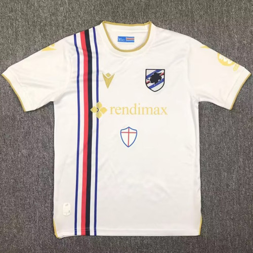 24/25 Sampdoria  Away Fans Soccer Jersey