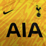 24/25 TOT Yellow Goalkeeper  Fans Soccer Jersey