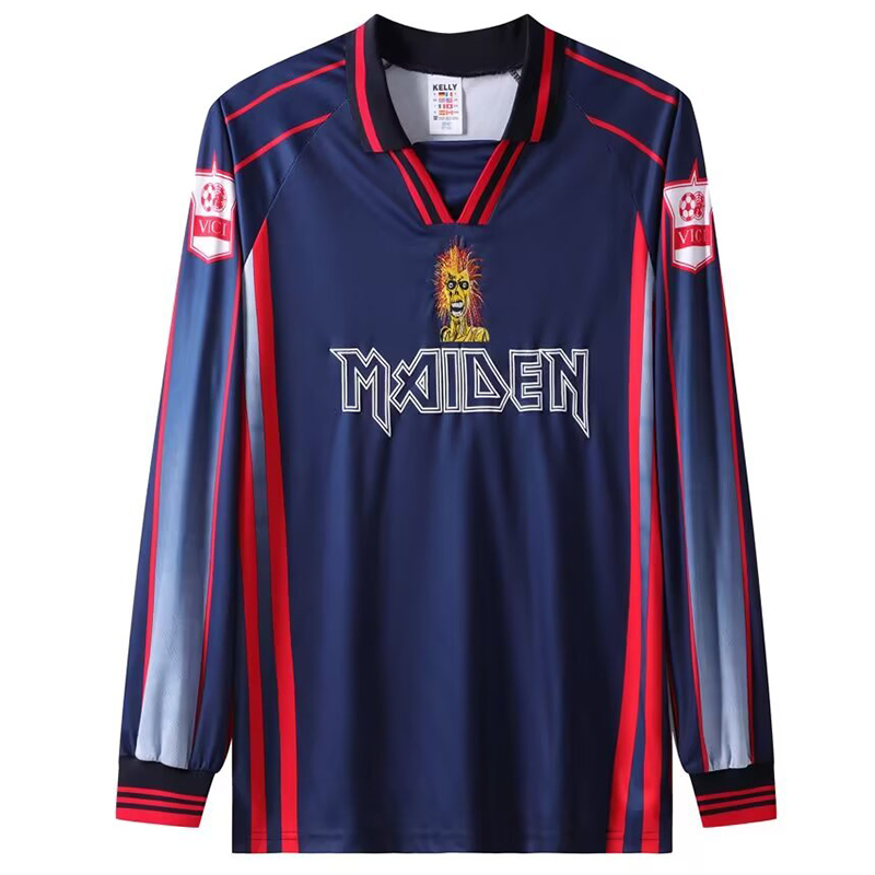 90s IRONMAIDEN ウェストハム.FC サッカーユニフォーム 長袖 2025年最新】アイアンメイデン サッカーの人気アイテム - メルカリ