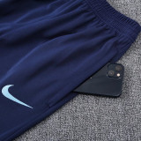 24/25 France White Blue Hooded  Tracksuit