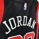 23/24 BULLS JORDAN #23 Black City Edition Top Quality Hot Pressing NBA Jersey